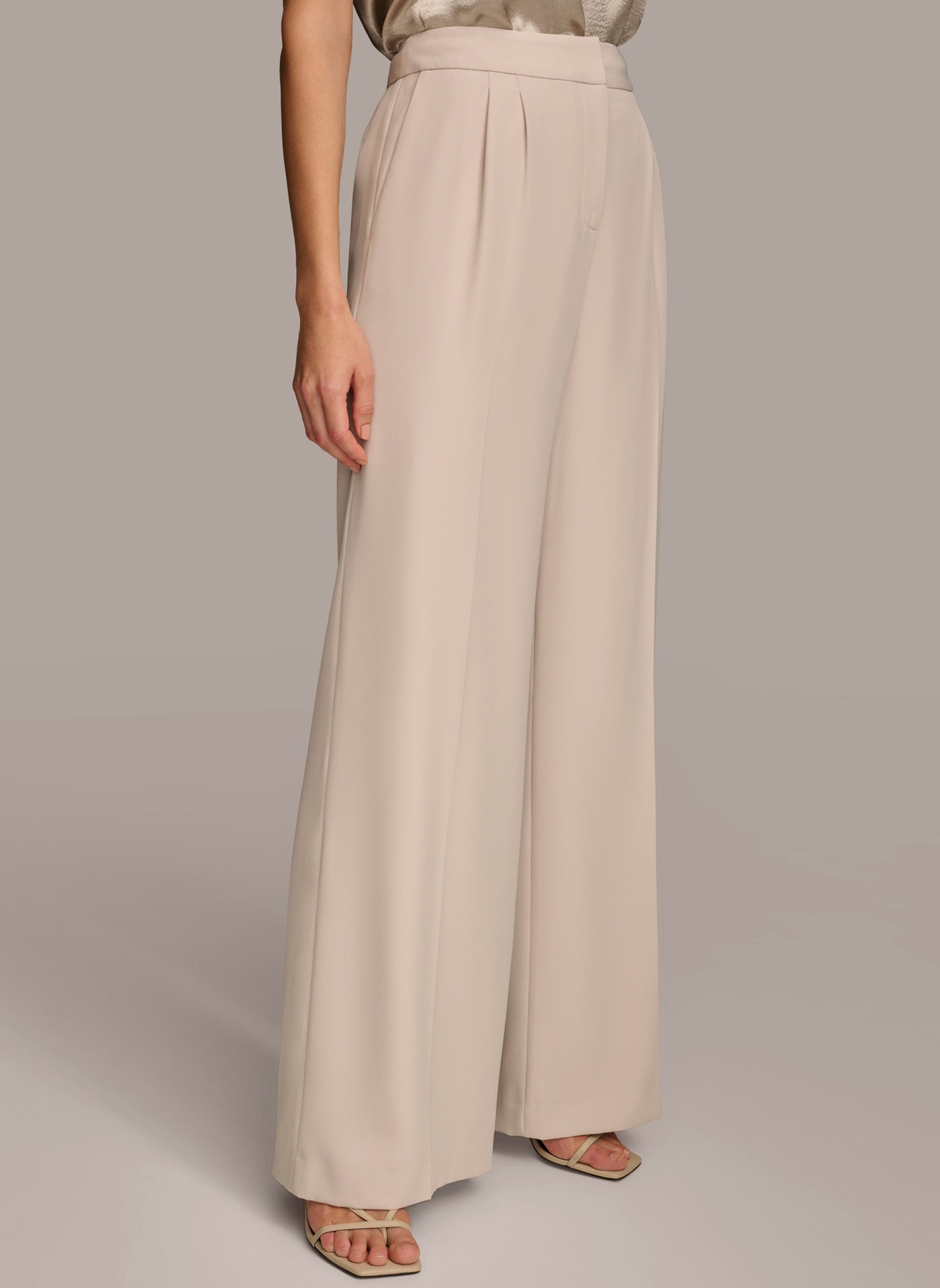 (image for) SUPERB SOFT SUITING WIDE LEG PANT